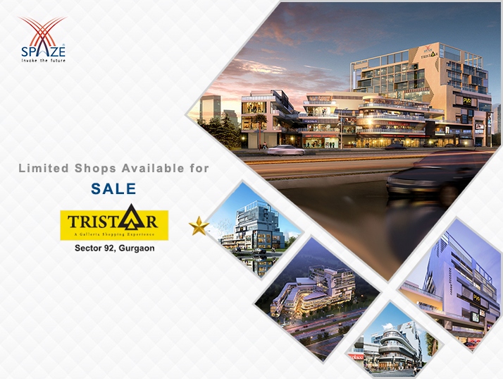 Limited Shops Available For Sale at Spaze Tristar in Gurgaon Update